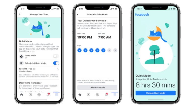 Quiet Mode de Facebook: Desconectate un momento de la red