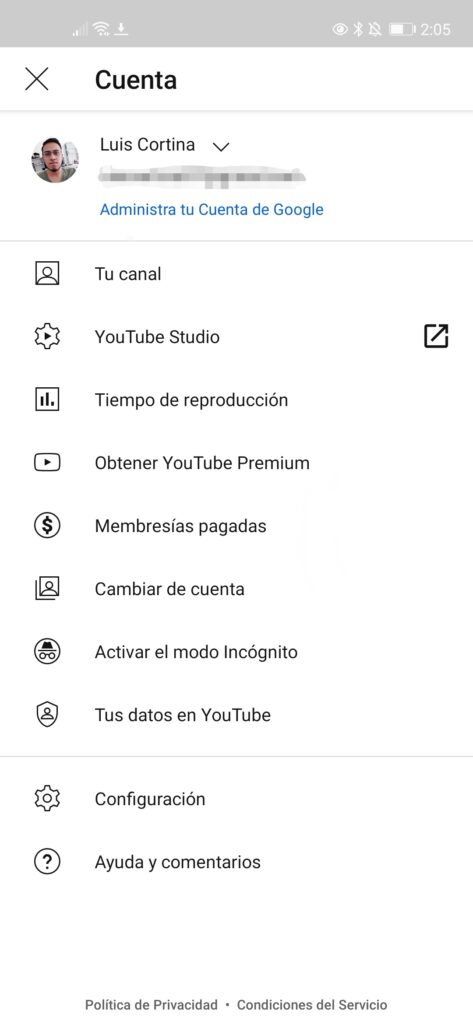 Paso 2 YouTube