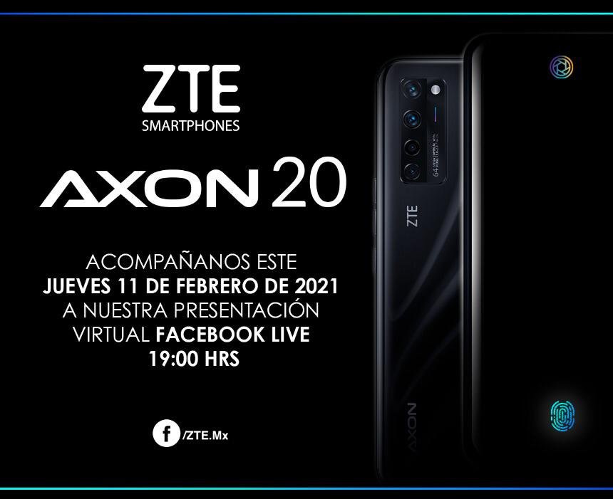 El ZTE AXON 20 llega a México: precio y disponibilidad - Tecnocat