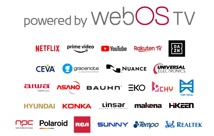 LG abre el uso de su sistema webOS a sus socios comerciales