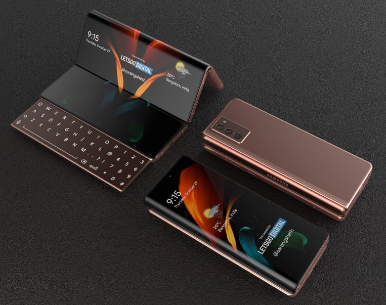 Galaxy Z Fold Tab: Así podría ser la primera tablet plegable