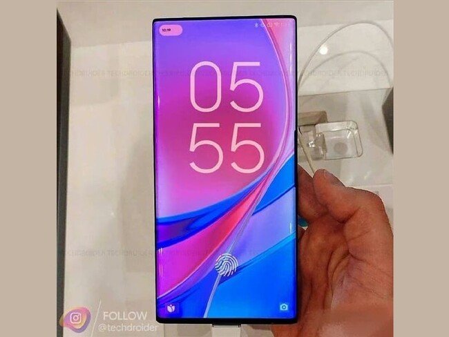 Mi Mix 4 cámara debajo de la pantalla