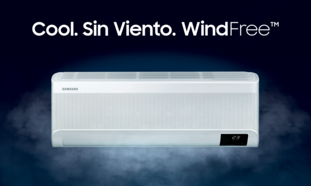 WindFree es la nueva tecnología de aire acondicionado de Samsung