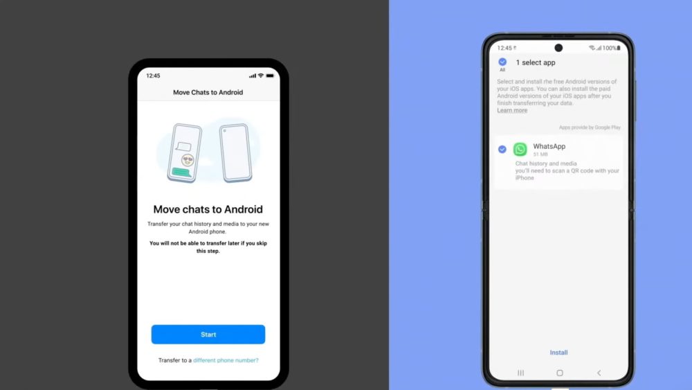 Migración de chats de iOS a Android