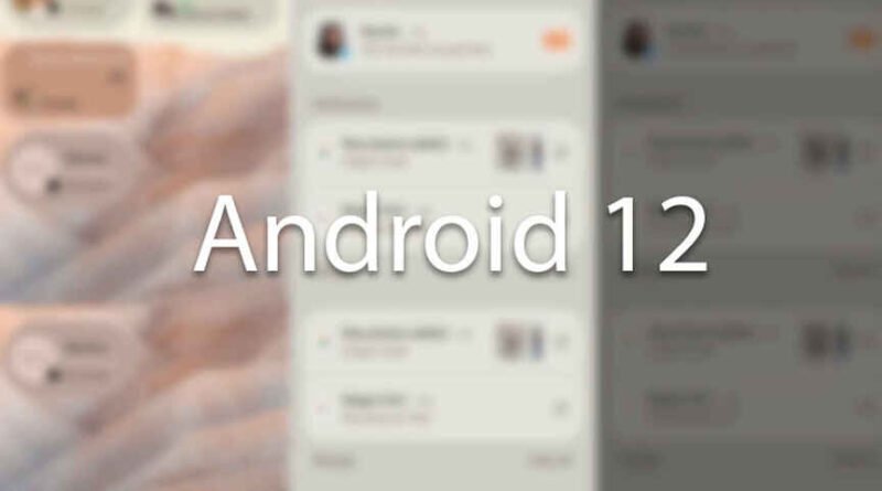 Android 12 Google