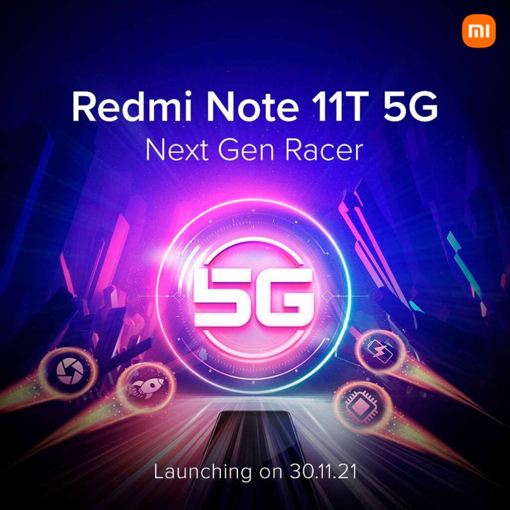 Lanzamiento Redmi Note 11T 5G
