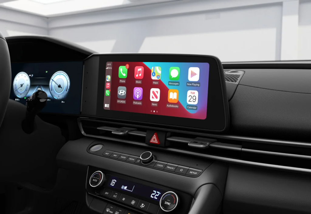 Pantalla Elantra 2022