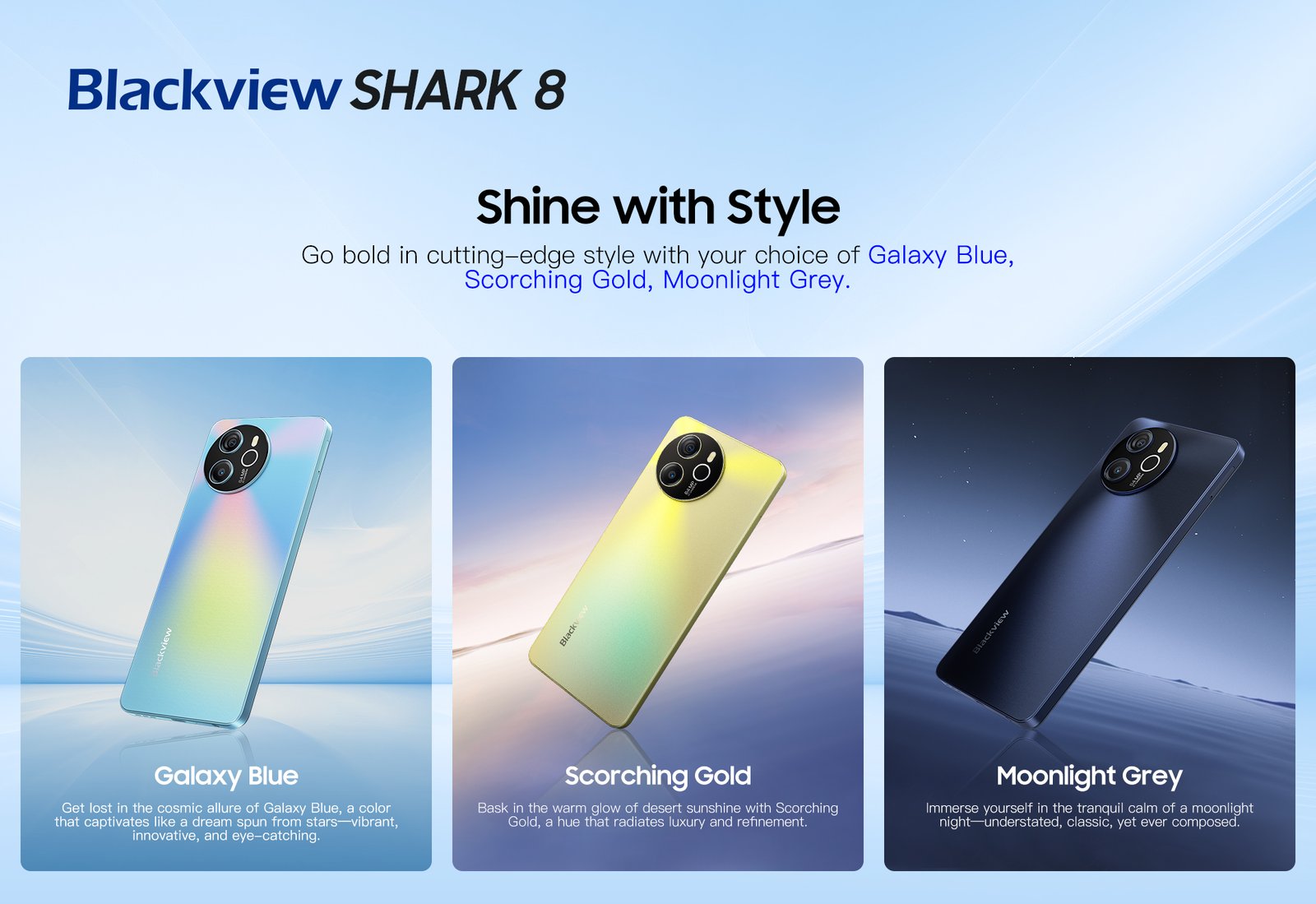Llega el nuevo Blackview SHARK 8 para el público joven